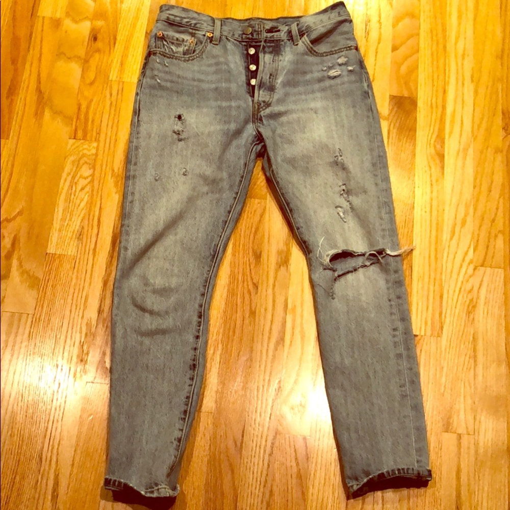 Levi’s skinny 501 button fly - Picture 2 of 5